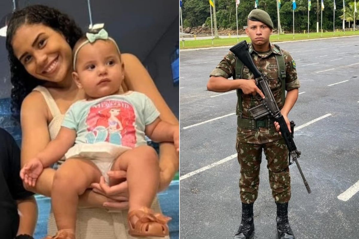 Mulher morta pelo marido sargento junto com filha fez denuncia por violência doméstica quando estava grávida; entenda