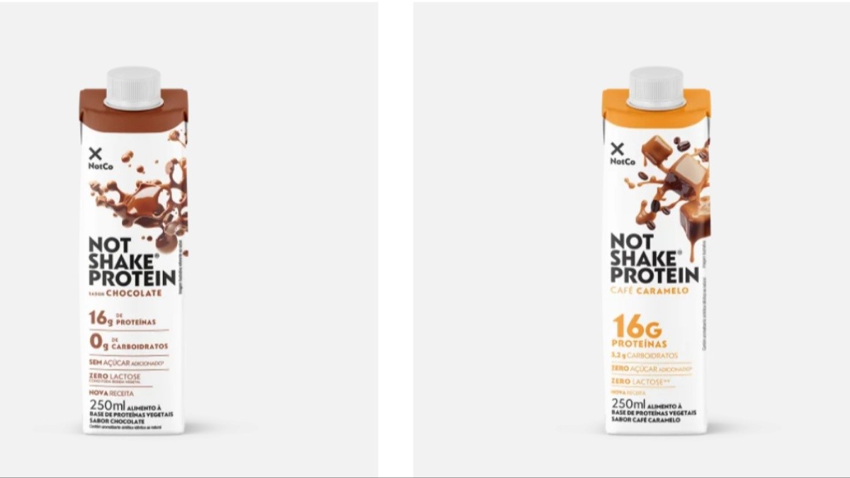 Anvisa manda recolher bebidas proteicas NotShake Protein, da NotCo, e proíbe venda