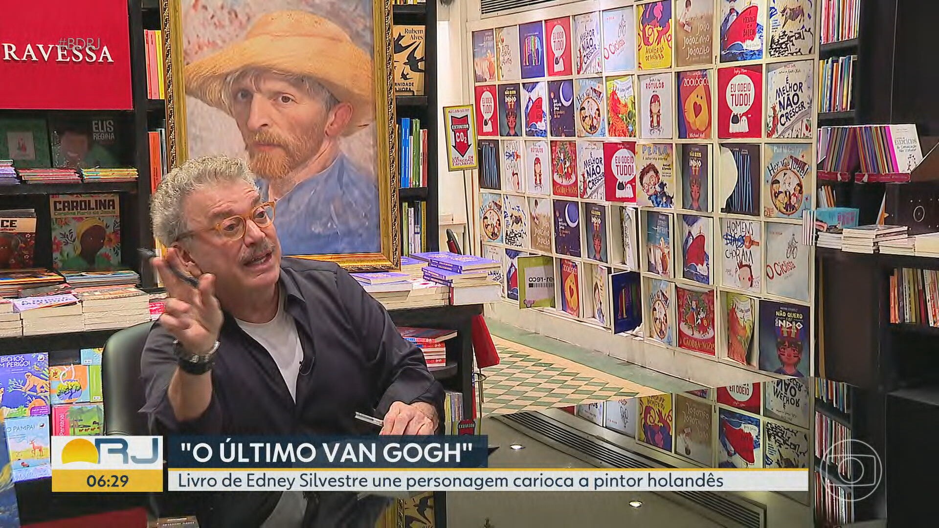 Edney Silvestre lança 'O Último Van Gogh', romance que conecta o pintor ao Rio de Janeiro de 2024