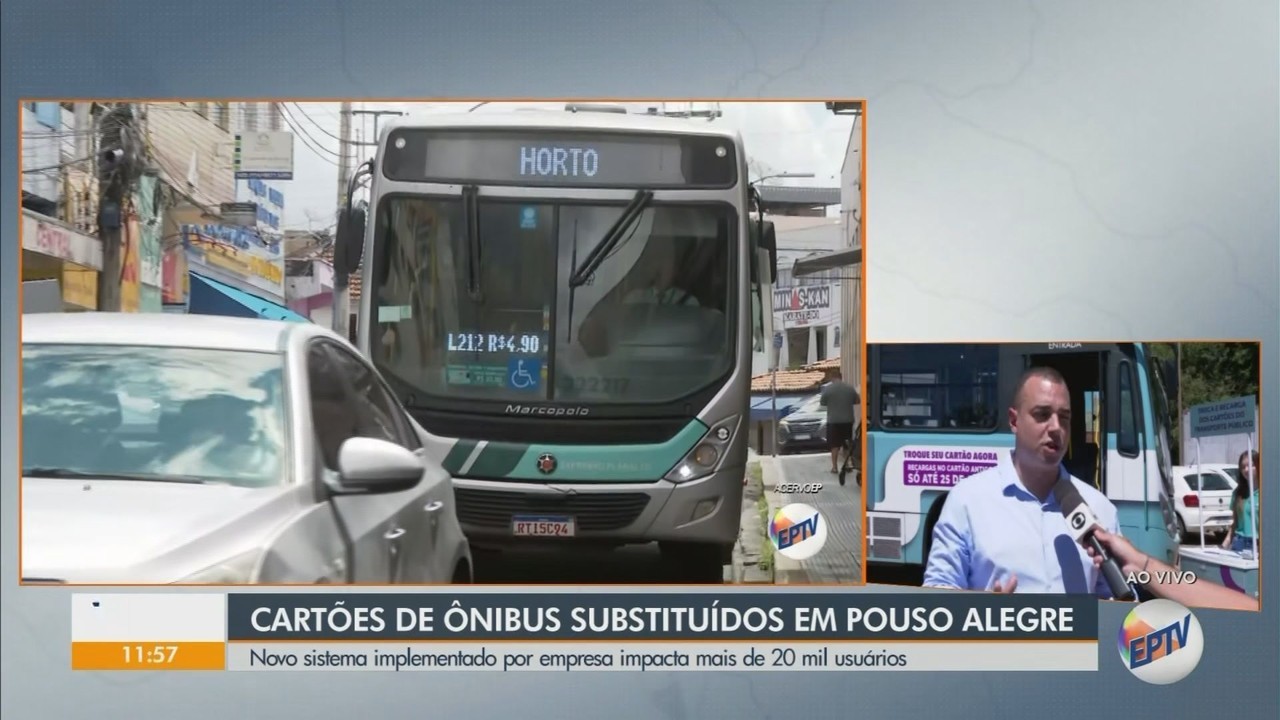Transporte público de Pouso Alegre terá bilhetagem eletrônica e 24 mil cartões devem ser trocados; veja locais
