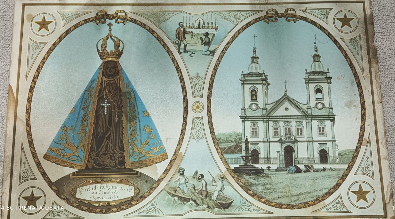 Em destaque: Relíquia centenária de Nossa Senhora Aparecida é preservada há 117 anos por família no interior de SP