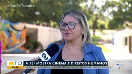Mostra de Cinema e Direitos Humanos vai ser realizada em praça de Palmas
