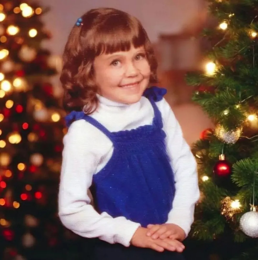 Alexis aos seis anos — Foto: Cortesia de Cathy Terkanian via BBC