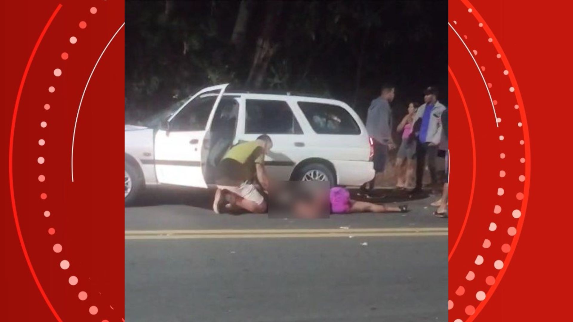 Ciclista é atropelada por adolescente que dirigia carro no ES