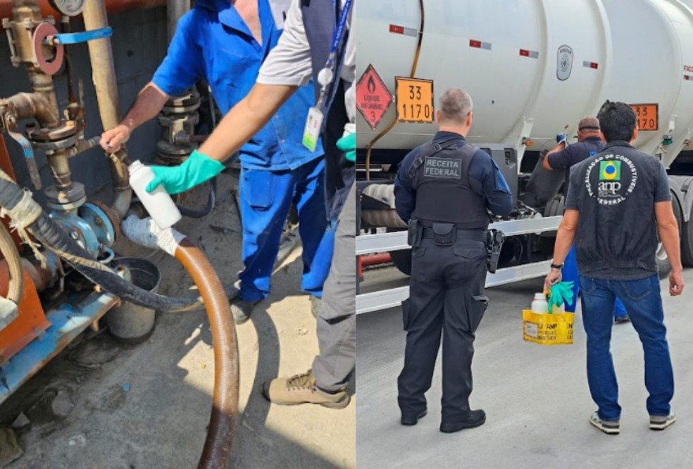 Ação foi motivada pelo crescimento de ocorrências de intoxicação por metanol em bebidas alcoólicas adulteradas — Foto: Receita Federal