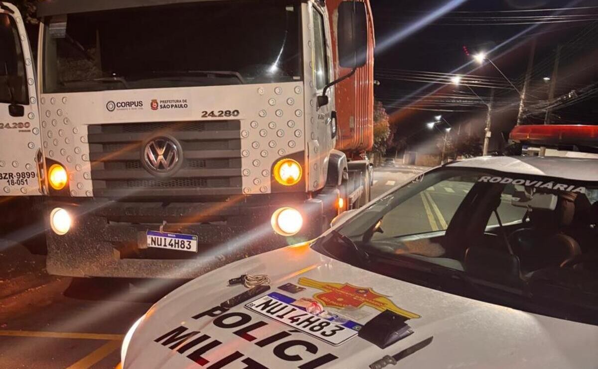 Caminhão roubado é recuperado e suspeito é preso na Rodovia Ayrton Senna, em Guararema
