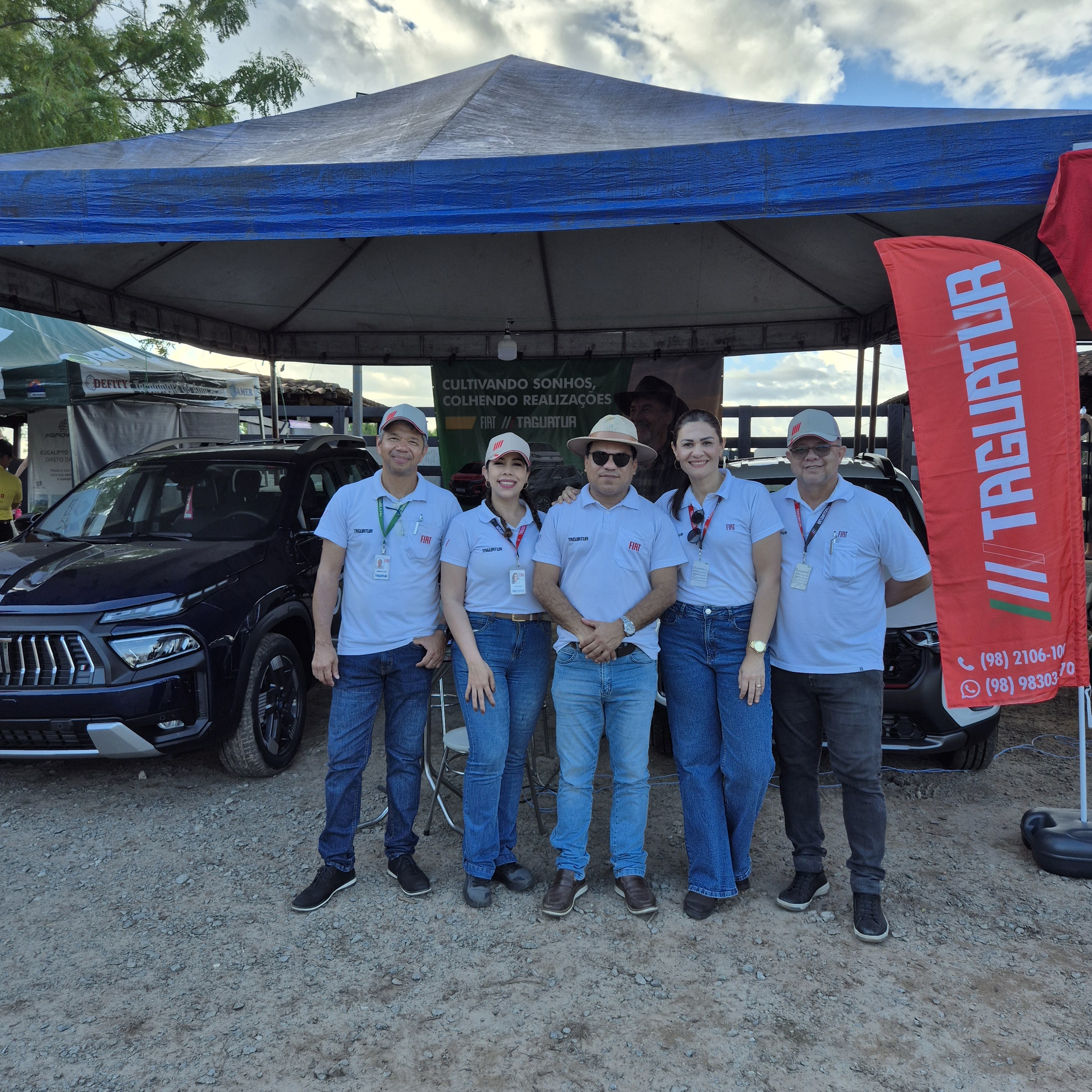 Taguatur Veículos fortalece presença no agro durante a Agro Rita 2026