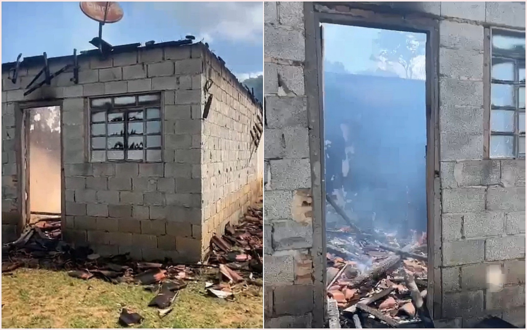 Homem é preso suspeito de atear fogo à casa da ex-companheira em MG