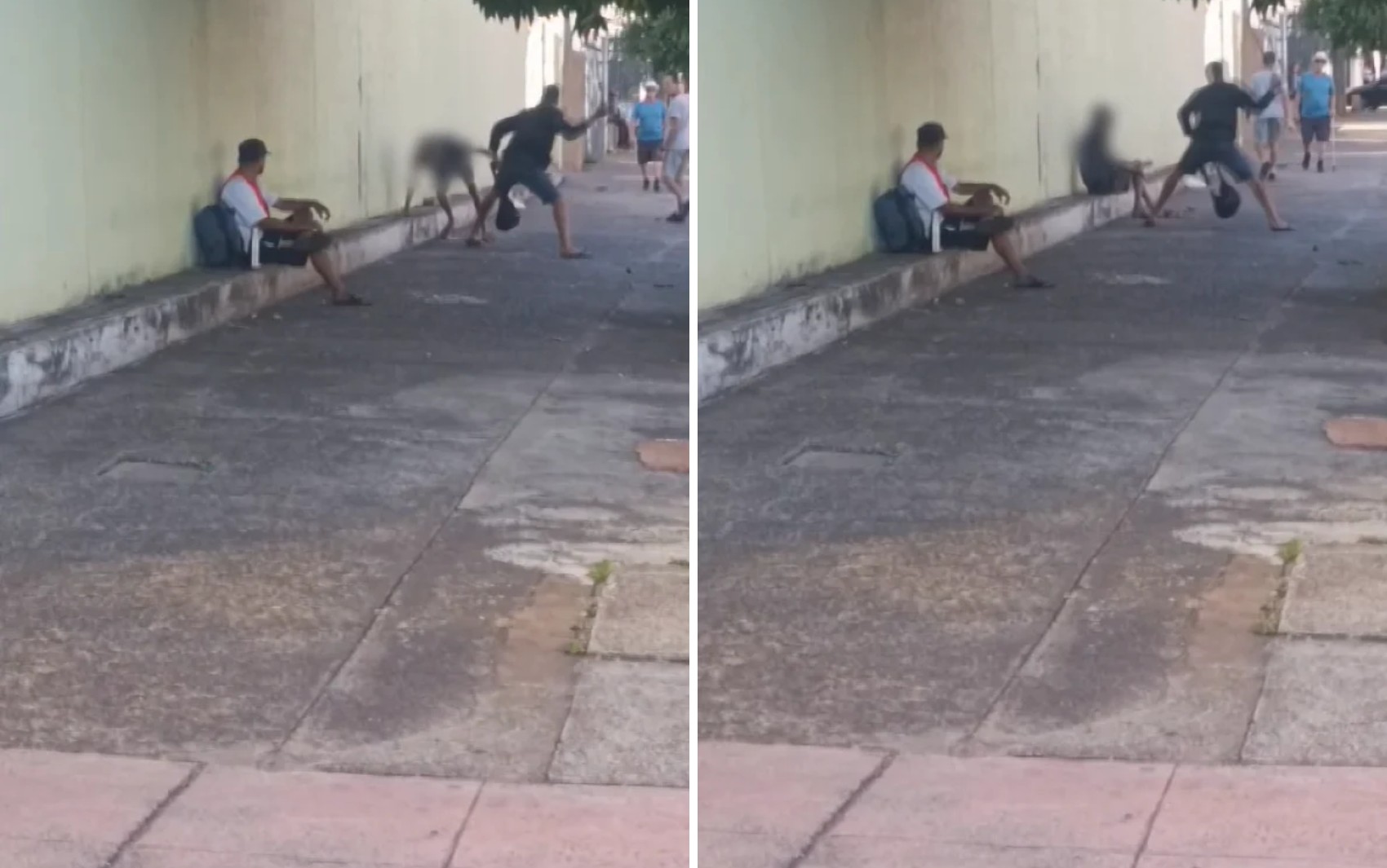 Homem é preso após agredir o outro com bengala em Ribeirão Preto, SP; vítima está em estado grave
