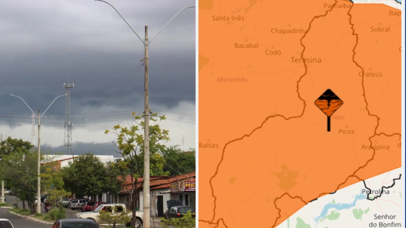 Semana Santa será de chuvas intensas em todo o Piauí; veja a previsão