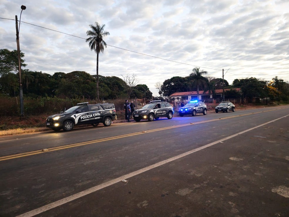 Operação Arremate da Polícia Civil em Ituiutaba — Foto: Polícia Civil/Divulgação