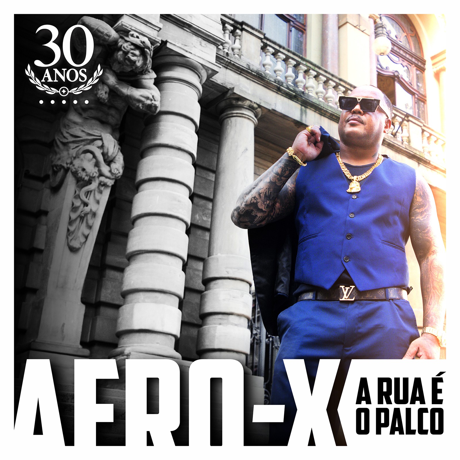 Rapper Afro-X vai do funk ao ijexá no álbum 'A rua e o palco' entre feats com Seu Jorge, Sampa Crew e Rappin' Hood