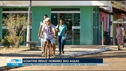 Com calor excessivo, Goiatins reduz horário de aulas