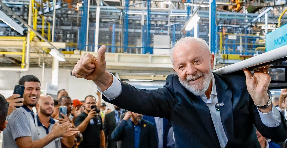 Lula participa de evento em Minas Gerais. — Foto: Ricardo Stuckert/ Presidência da República