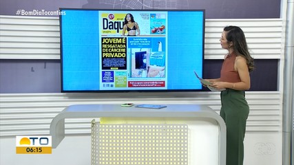 Mulher que estava em cárcere privado em Palmas é destaque no Jornal Daqui