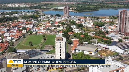 Instituições já podem se cadastrar no programa Alimenta Araguaína
