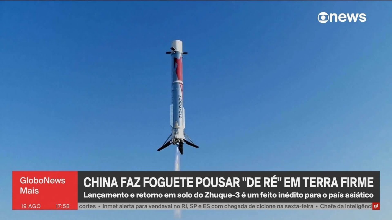 Foguete dá ré? China consegue feito inédito ao fazer propulsor voltar e pousar em terra firme; VÍDEO