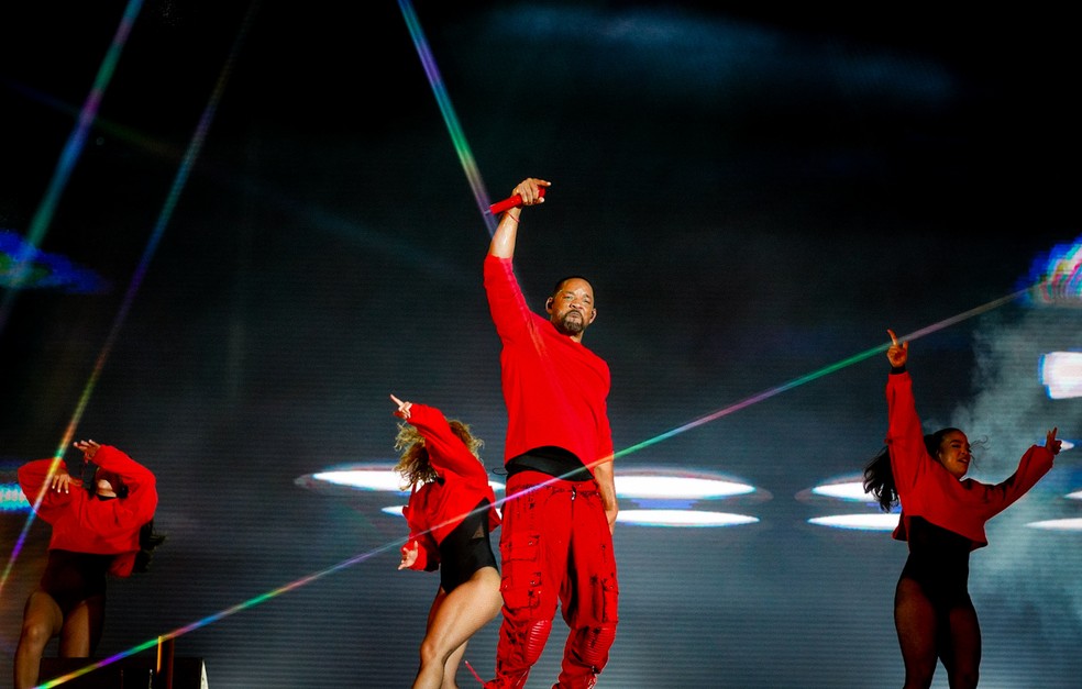 Will Smith faz participação especial no Rock in Rio — Foto: Stephanie Rodrigues/g1