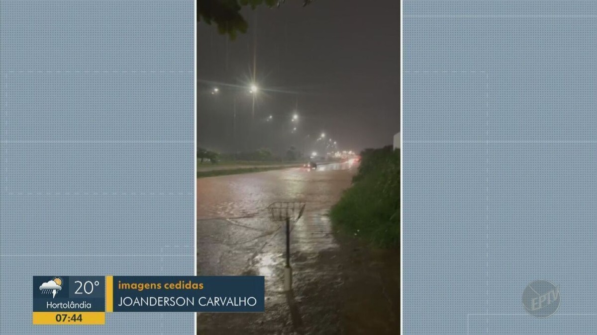 Chuva Volumosa Provoca Alagamentos E Quedas De árvores Na Região De Campinas Campinas E Região 