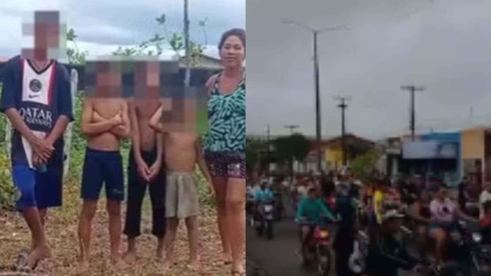 Mãe e filhos de 6 e 8 anos mortos em desabamento são sepultados após grande cortejo no Piauí