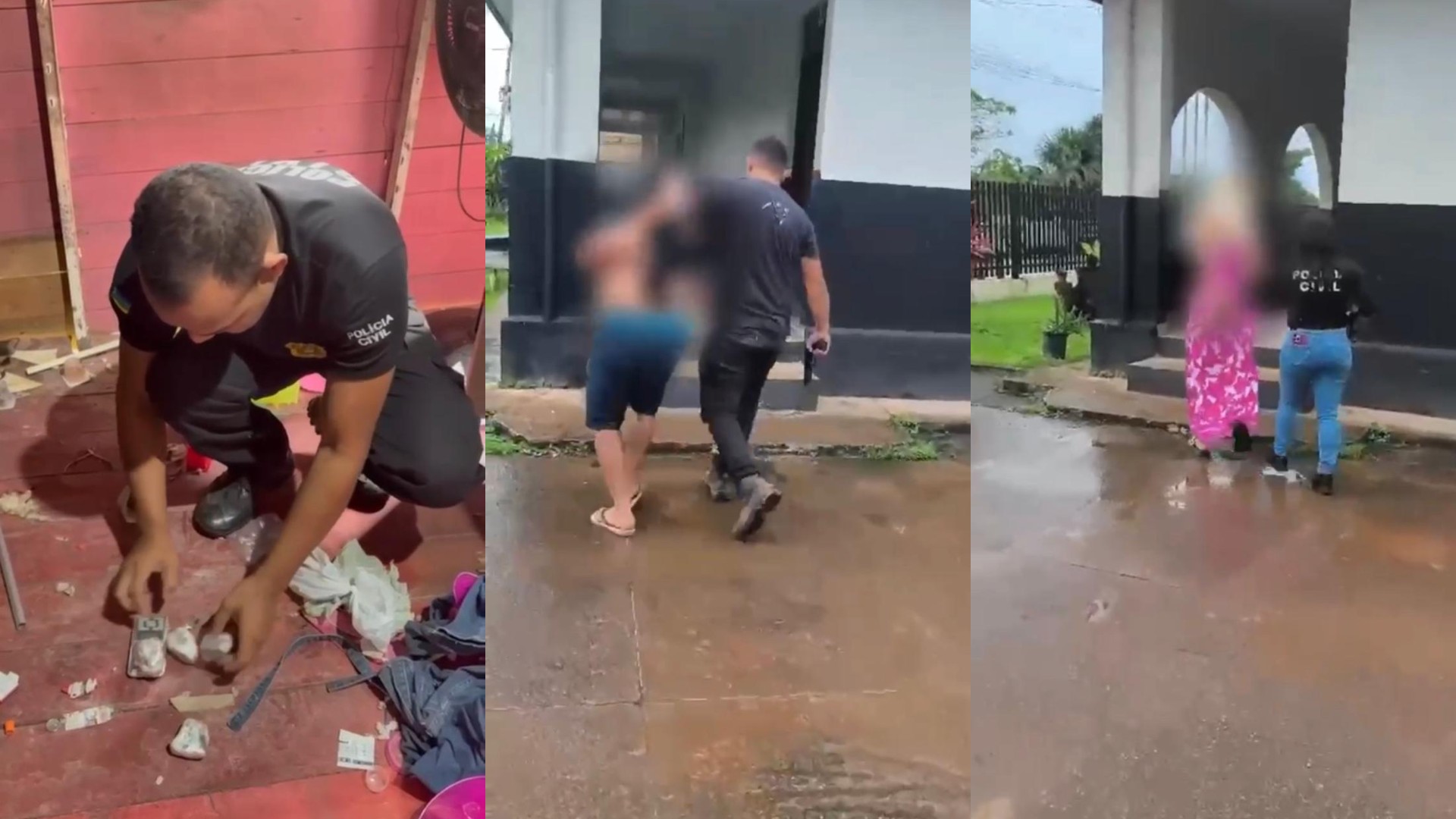 Polícia Civil prende casal suspeito de tráfico em Oiapoque