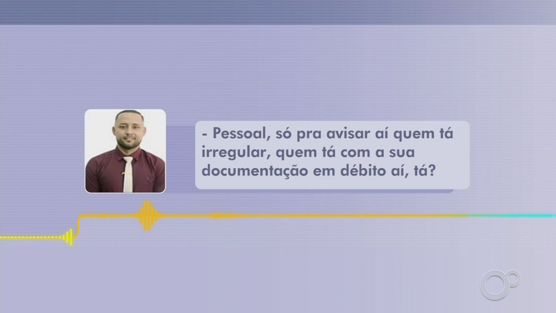Em áudios, vereador cassado pede cancelamento de multas e avisa motoristas sobre blitz no trânsito: 'Evite passar aqui'