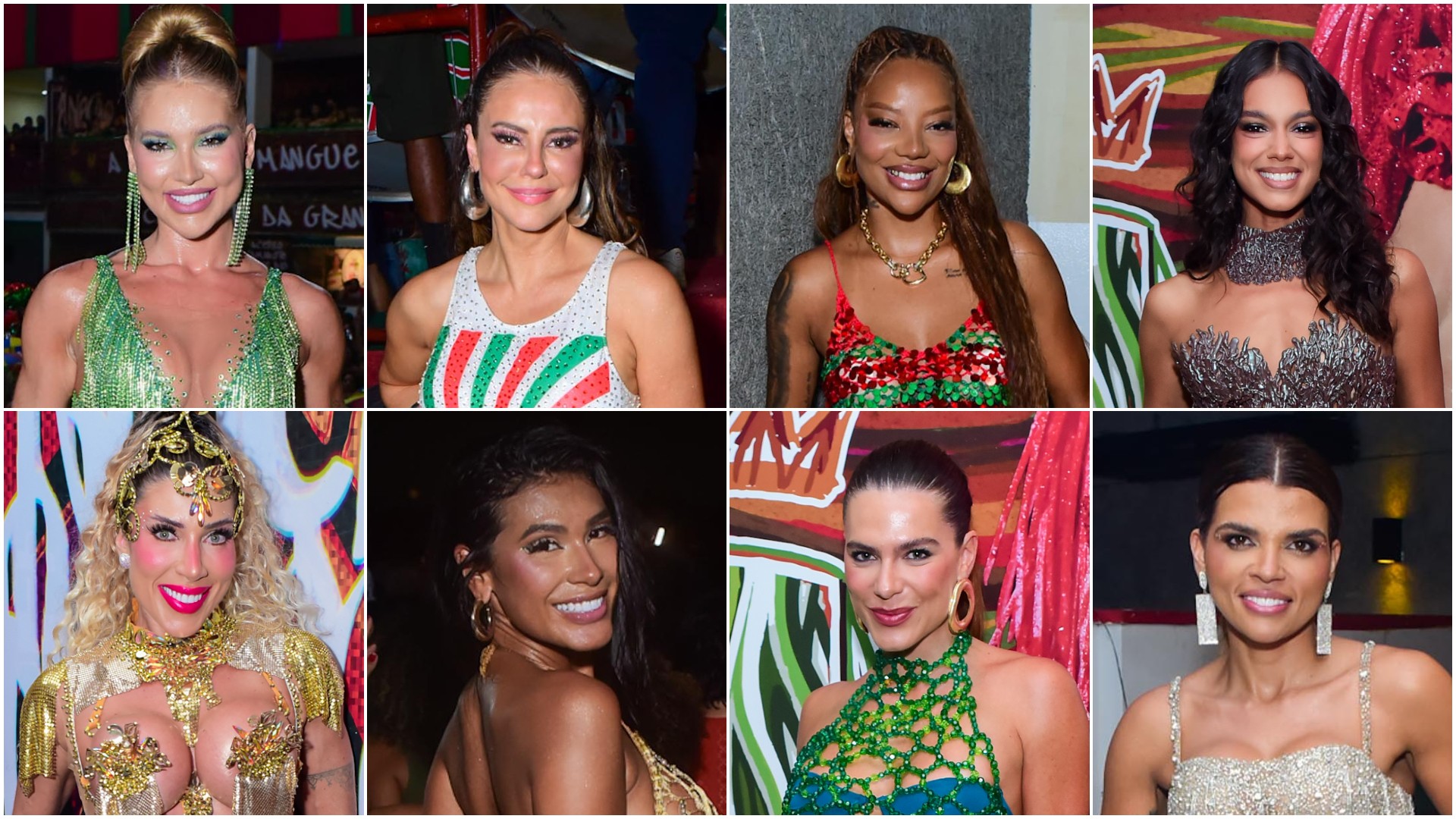 Chuva de musa na Grande Rio! Ensaio de quadra reúne Virginia, Paolla, Lud e mais