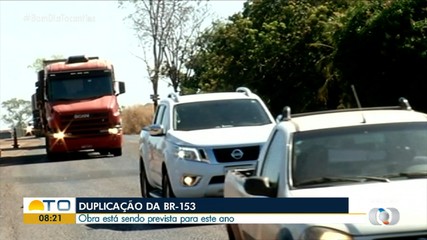 BR-153 fica no sistema de pare e siga por conta de obras no sul do estado