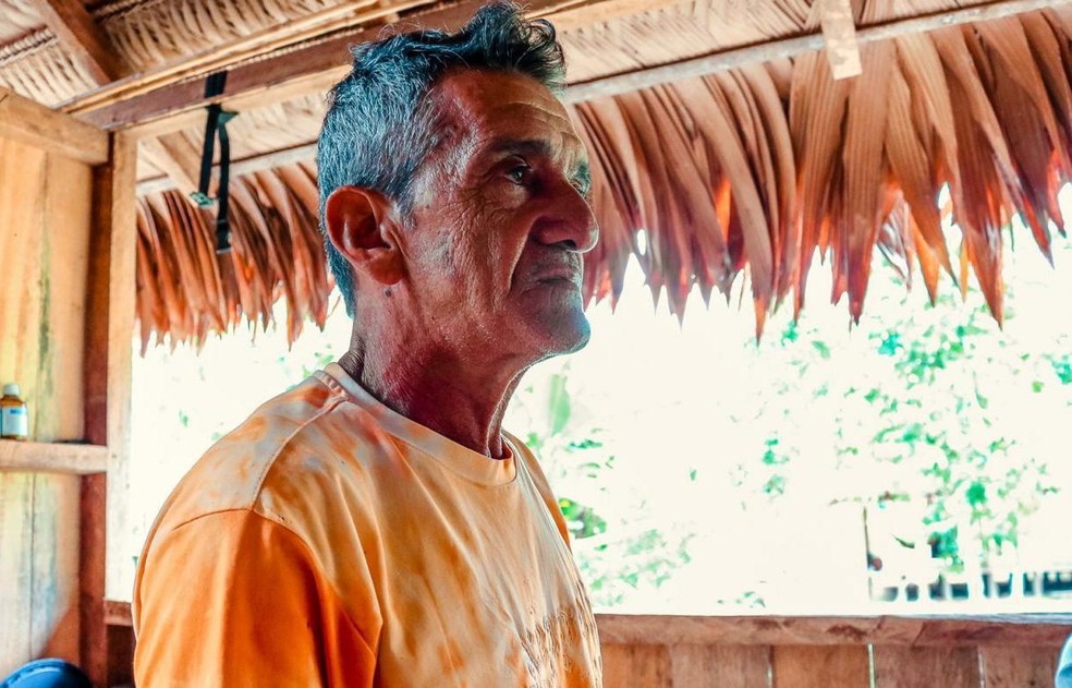 Edson dedicou toda a vida em cuidar e montar uma pousada dentro do Parque Nacional da Serra do Divisor — Foto: Rodrigo Amaral/Arquivo pessoal 