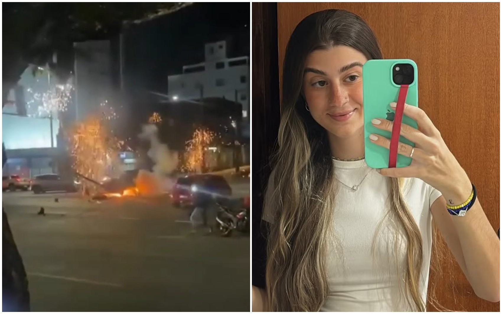Jovem morta em acidente de trânsito em BH era estagiária da TV Record; editor de imagem também ficou ferido