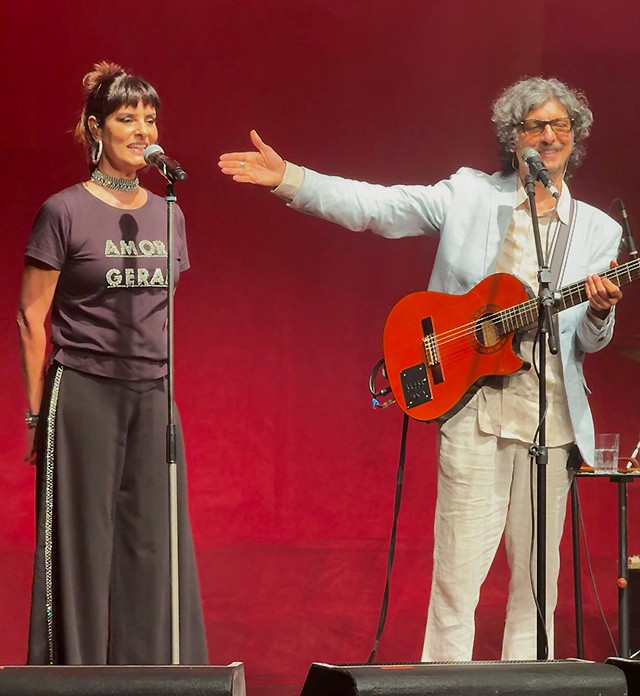 Fernanda Abreu e Pedro Luís puxam o fio de afetiva memória musical carioca de 30 anos em show no ‘Rio 50 graus’