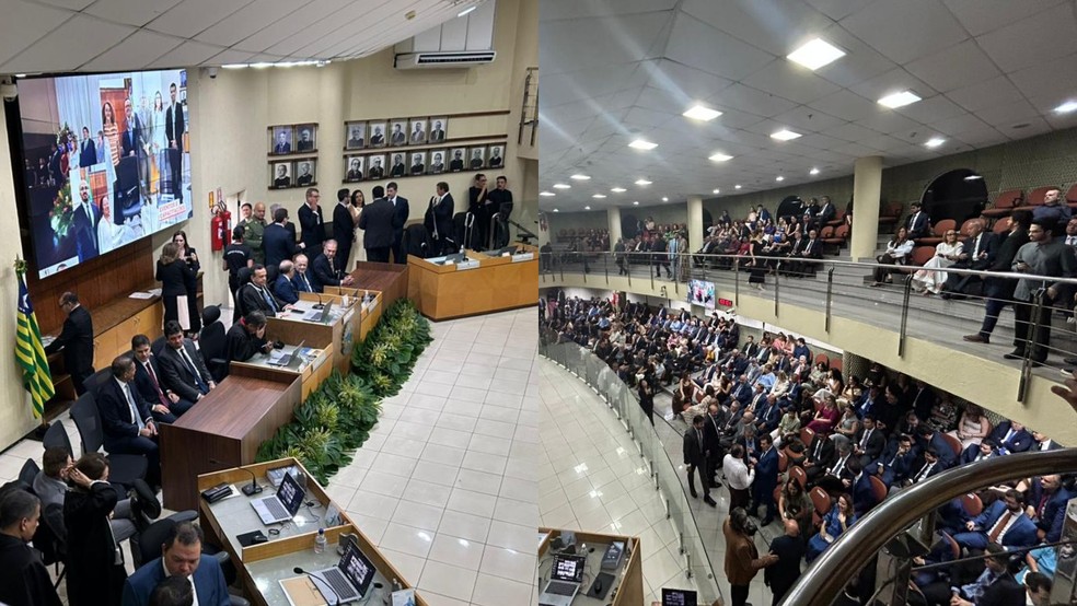 TRE-PI empossa novos presidente e vice em solenidade em Teresina — Foto: Aric Lages/g1