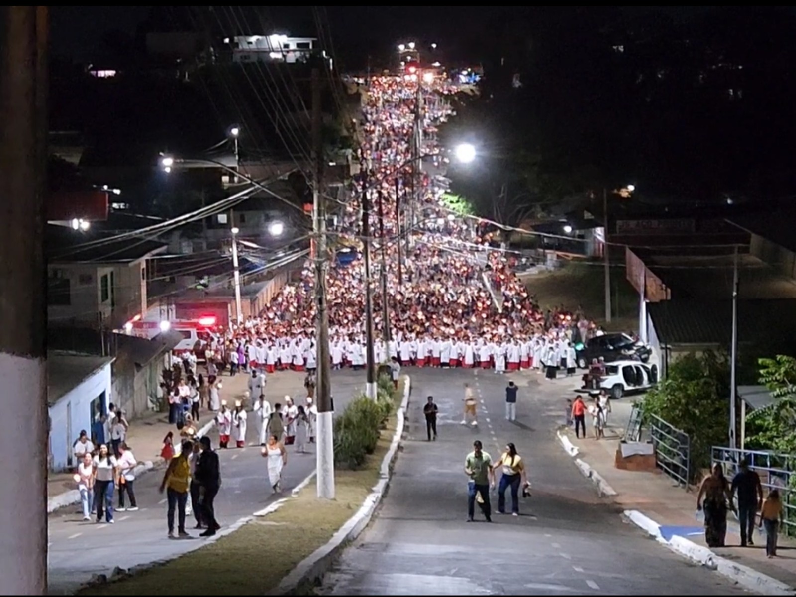 Com mais de 50 mil fiéis, procissão de Nossa Senhora da Glória encerra novenário no interior do Acre