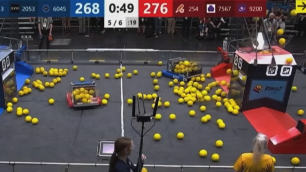 2 de 3
Equipe do Sesi Bauru vence pr&ecirc;mio em mundial de rob&oacute;tica nos EUA &mdash; Foto: FIRST Robotics Competition (FRC)