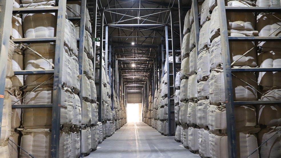 Japy tem capacidade para armazenar até 2,9 milhões de sacas de café — Foto: Crédito: Divulgação.