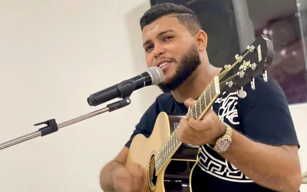 Cantor Diego Damasceno suspeito de agredir a namorada em Manaus — Foto: Redes sociais