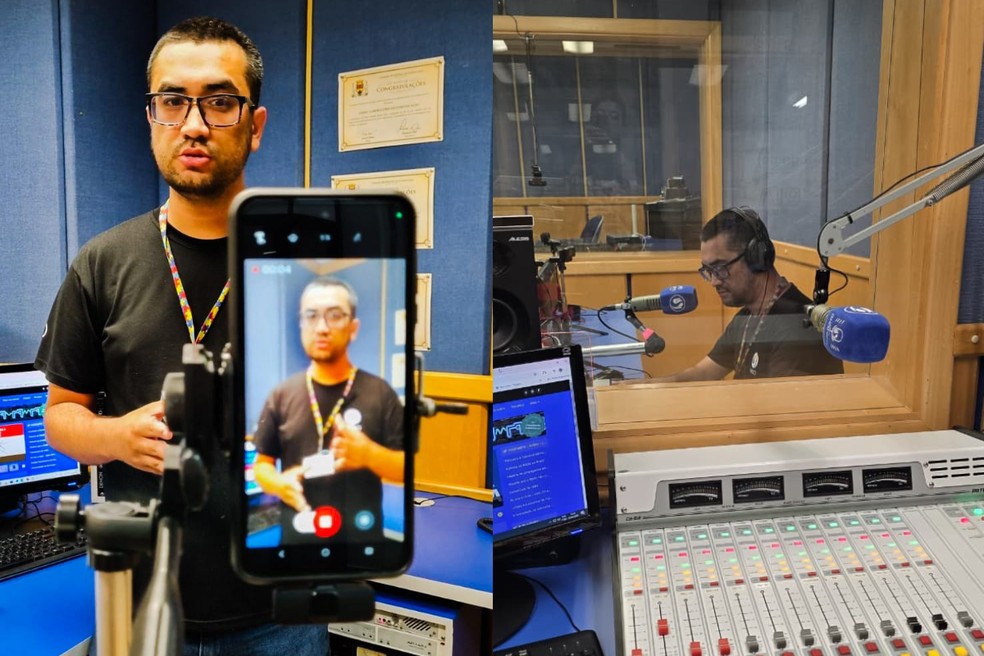 Jornalista de Sorocaba (SP) João Aoki foi diagnosticado com TEA aos 14 anos — Foto: Reprodução/João Aoki