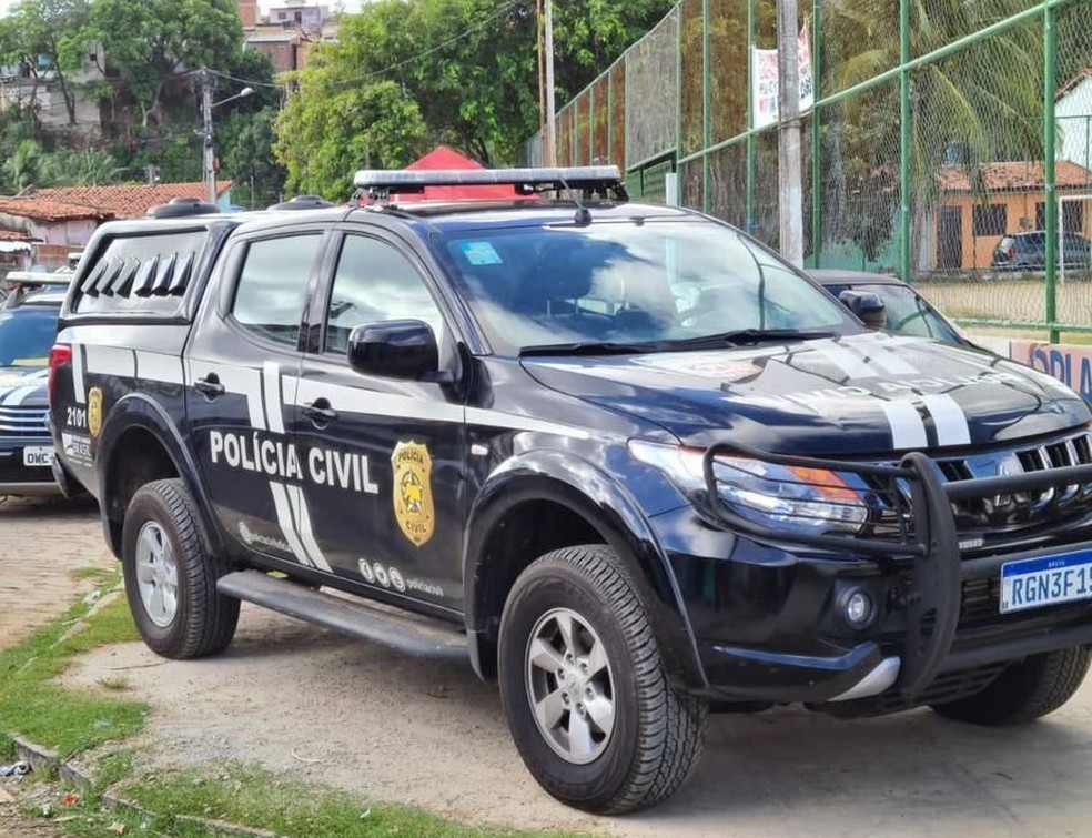 Viatura da Polícia Civil do RN — Foto: Divulgação/Polícia Civil RN