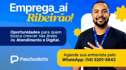 Paschoalotto anuncia 115 vagas de estágio em Bauru, Marília e Ribeirão Preto