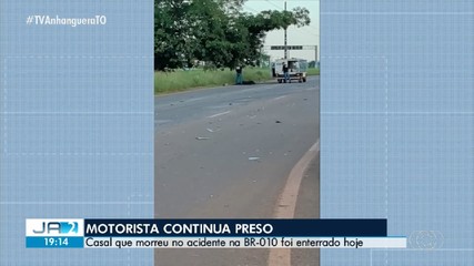 Motorista que matou casal na BR-010 permanece preso