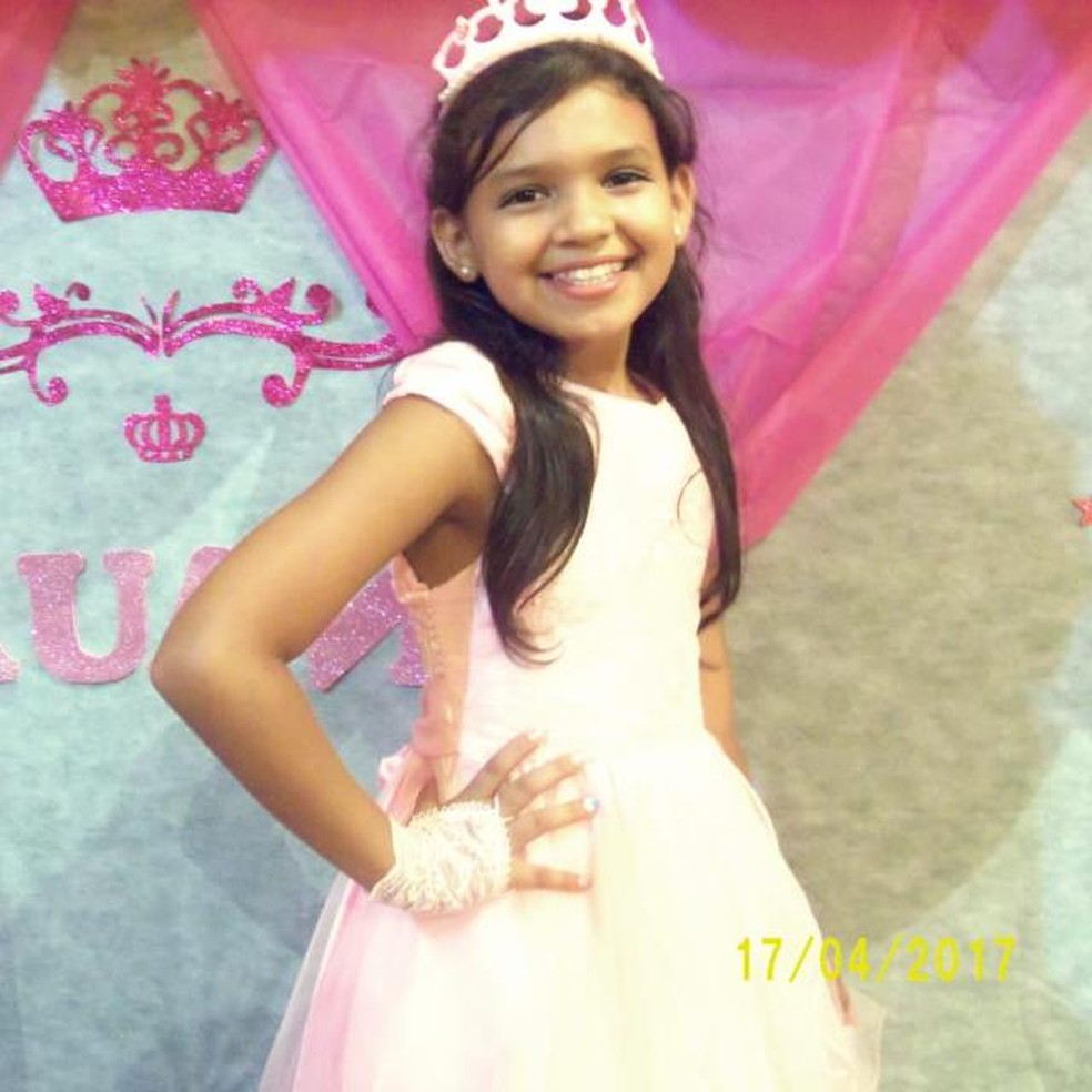 Cauane tinha 11 anos quando morreu ao ser atingida por um tiro durante operação policial  — Foto: Arquivo pessoal