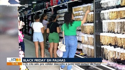 Comércio de Palmas se prepara para a Black Friday