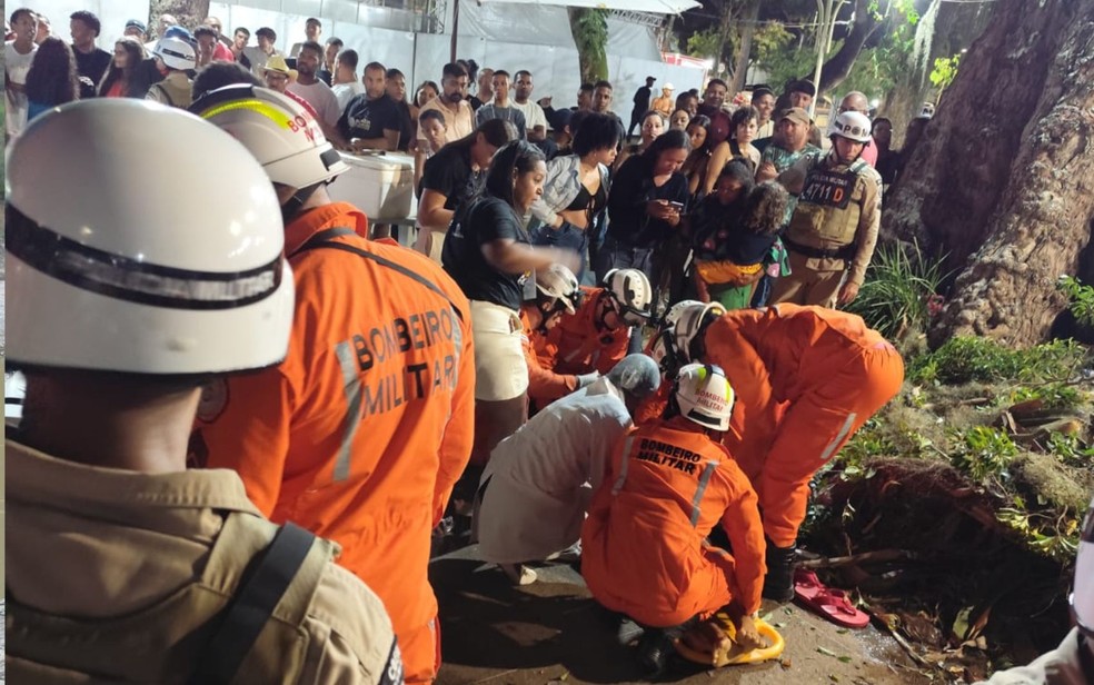 Vendedor ambulante morre após ser atingido por galho de árvore em Amargosa — Foto: i75.com