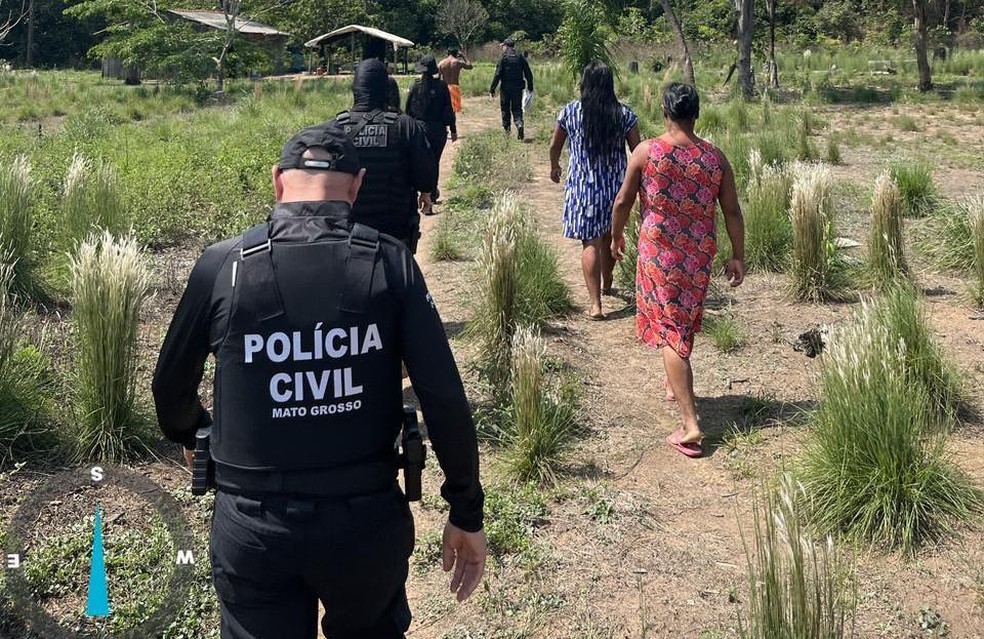 Polcia investiga explorao sexual de crianas e adolescente em aldeias indgenas de MT  Foto: Polcia Civil