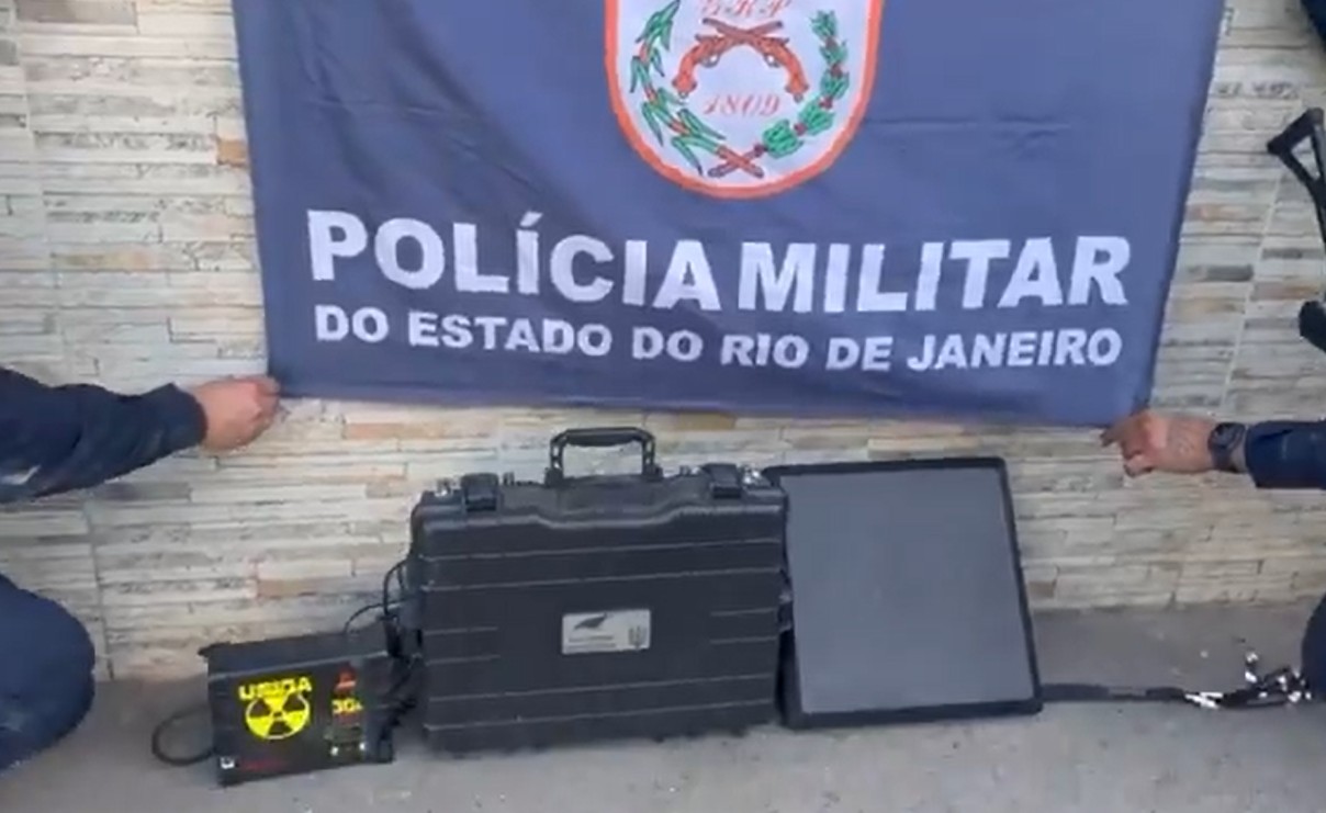 Interceptador de drones é apreendido no Acari, na Zona Norte do Rio