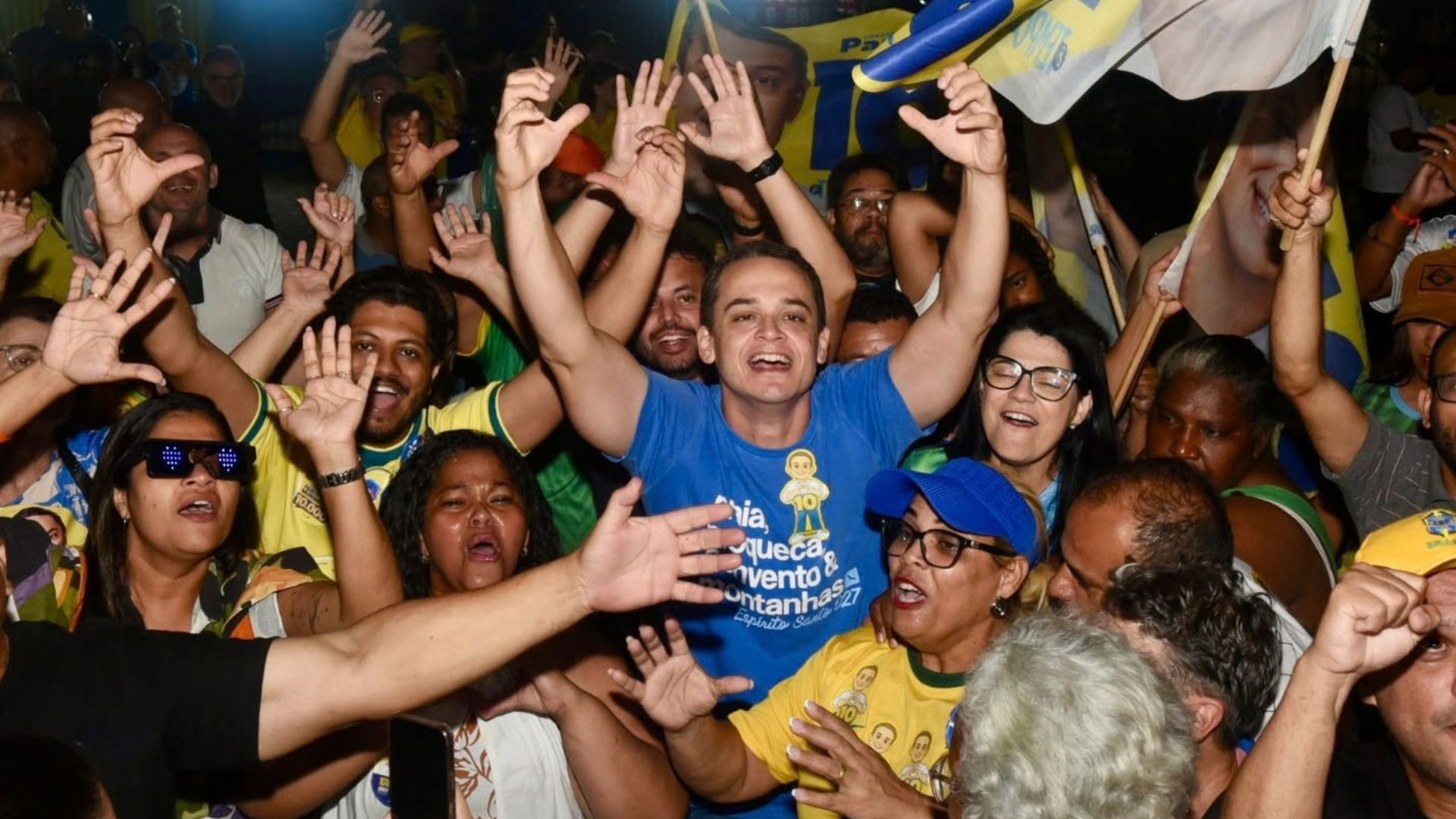 'Sentimento é de gratidão. Eu não tenho histórico familiar na política', diz Lorenzo Pazolini após avançar ao 2° turno no Espírito Santo