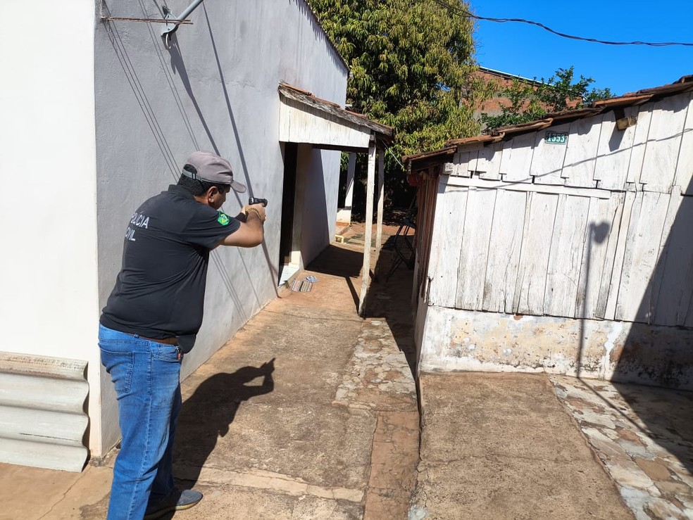 Operação esteve em Glória de Dourados (MS) — Foto: Divulgação