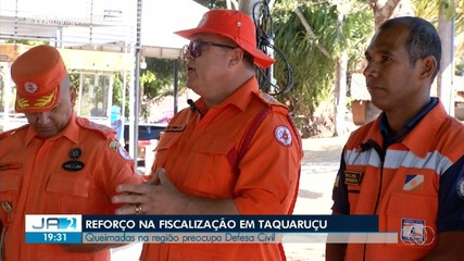 Defesa Civil reforça fiscalização contra queimadas em Taquaruçu