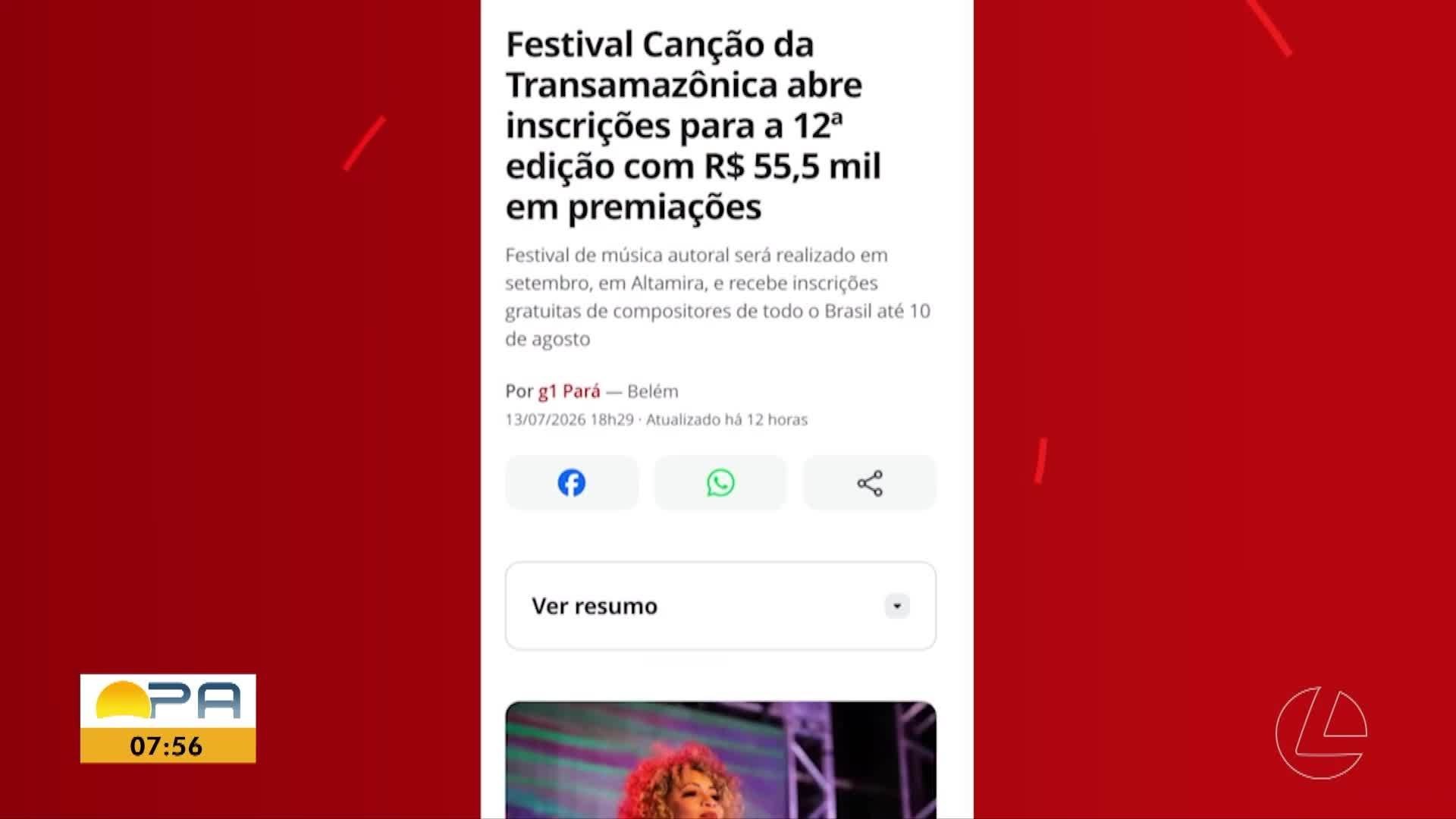 VÍDEOS: BDP de terça-feira, 14 de julho de 2026
