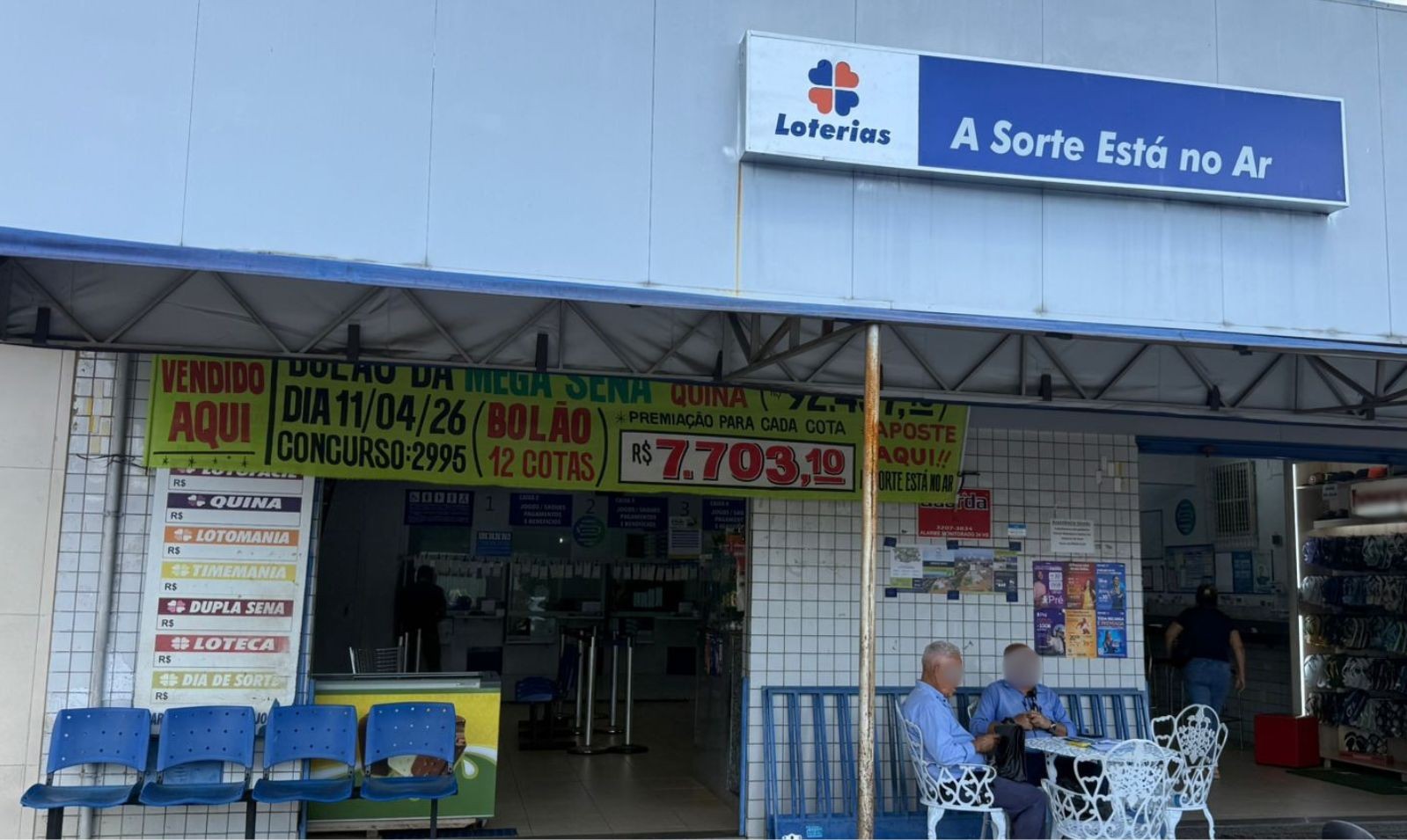 Mega-Sena: Lotérica de Goiânia que fez aposta que acertou quina tem histórico de prêmios